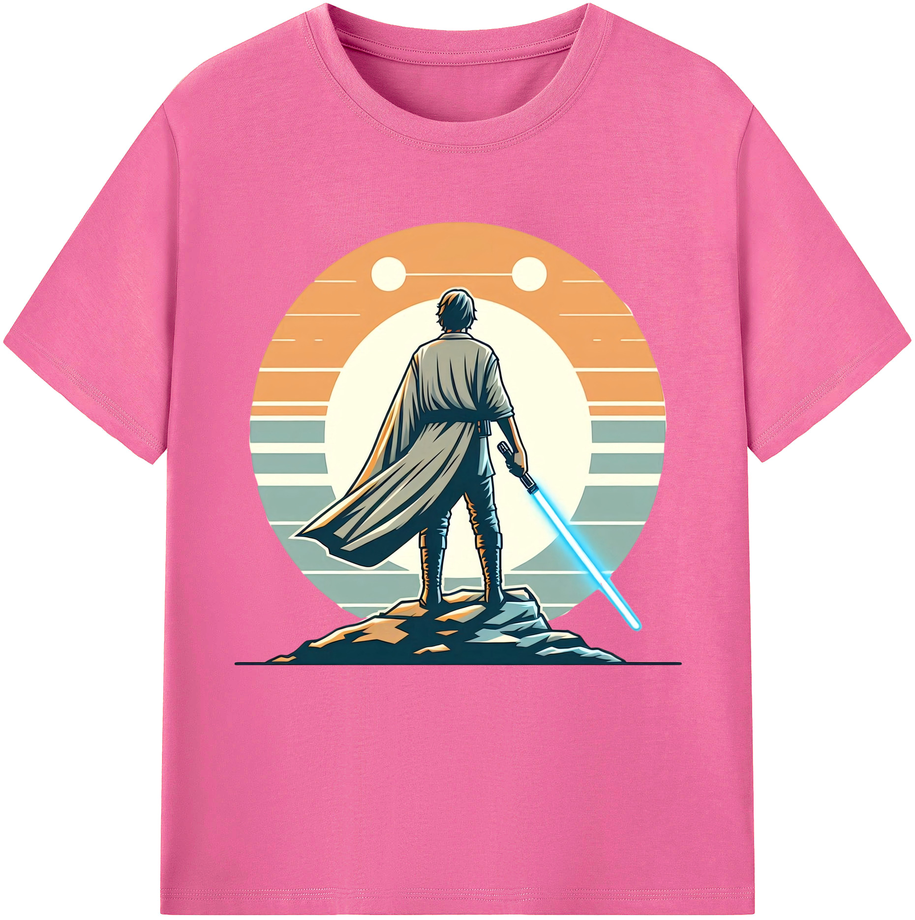 （画像用） スター・ウォーズ Star Wars レディースカジュアルプリントTシャツ（綿100％）